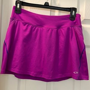 Magenta & Blue Tennis Skort